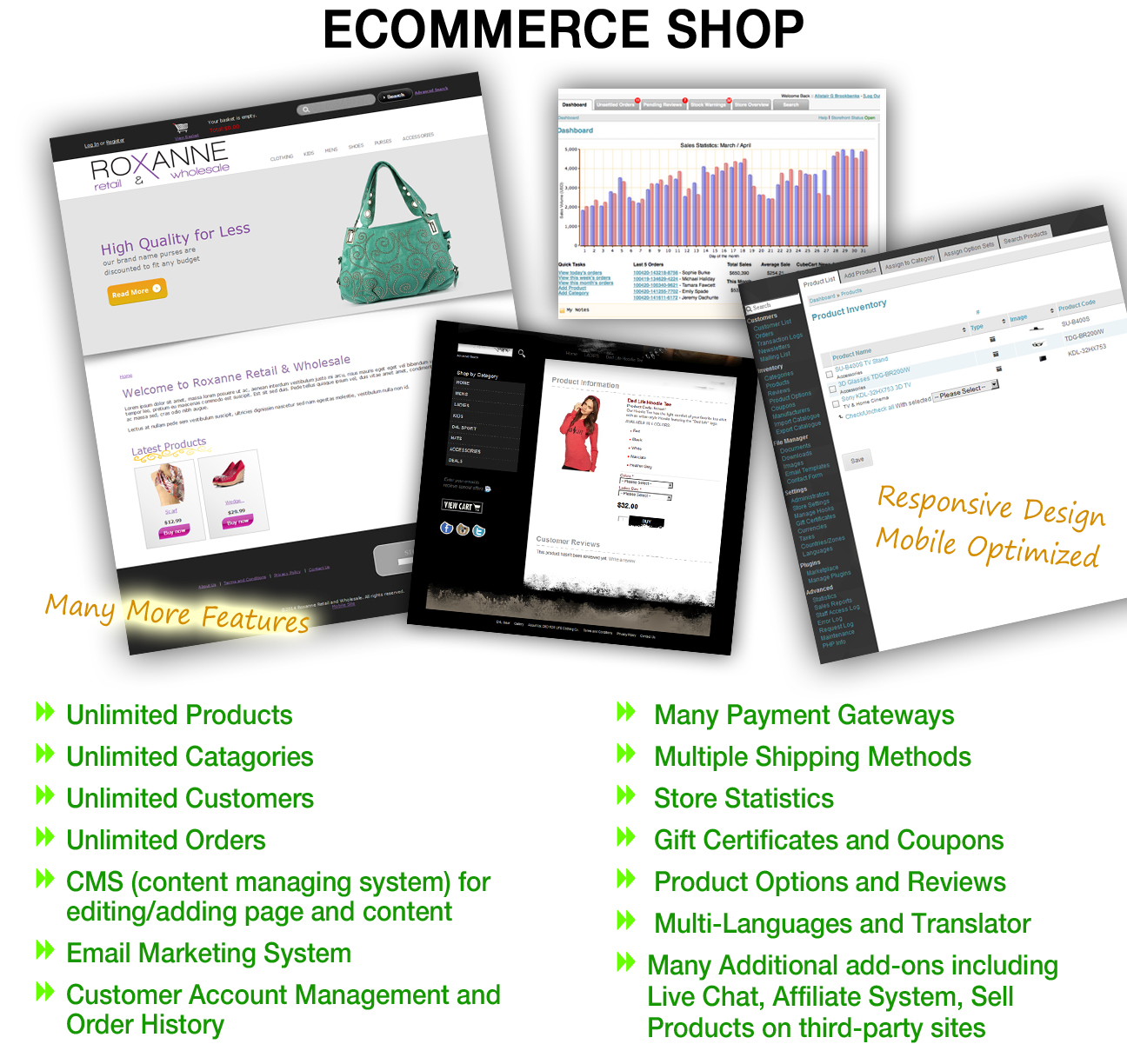 eCommerce Shopping Website